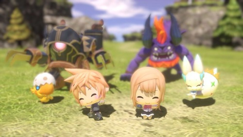 World Of Final Fantasy Limited Ed. Ps4 Físico Damor