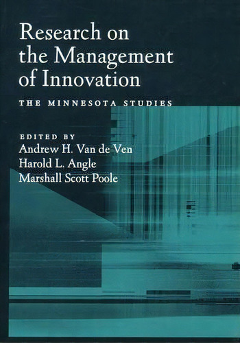 Research On The Management Of Innovation, De Andrew Van De Ven. Editorial Oxford University Press Inc, Tapa Blanda En Inglés