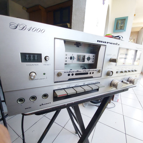 Deck Marantz Modelo Sd-4000 3 Cabezas 2 Velocidades Excelent (Usado)
