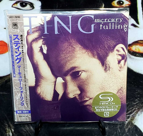 Sting Cd Mercury Falling Japón Obi Minilp Shm-cd Nuevo Envio