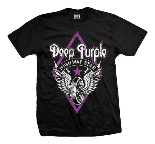 Remera Deep Purple Highway Star Excelente Calidad 