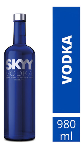Kit Com 12 Unidades - Vodka Skyy Tradicional Original 980ml