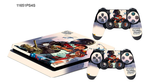 Skin Para Playstation 4 Slim Modelo (11651ps4s)