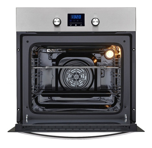 Imagen 3 de 4 de Horno empotrable eléctrico Clever 2609 60L acero inoxidable 220V-240V