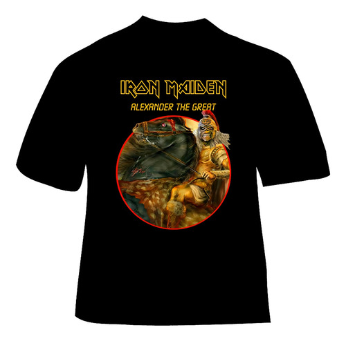 Polera Iron Maiden - Ver 109 - Alexander The Great