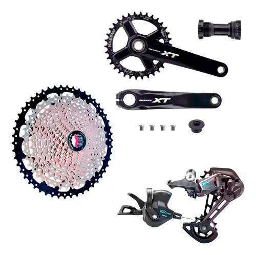 Transmisión12vtipo Shimano 6100 Cassette 11-50+bielasxt175mm