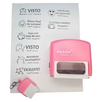 Comprar 2 Carimbos Automáticos Personalizado Com Seus Dados. 