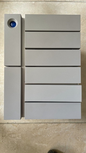 Imagen 6 de 7 de Disco Duro Externo Lacie 6big Thunderbolt 3 24tb Usb 3 Plata