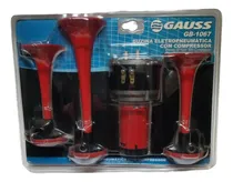 Comprar Corneta De Aire 2 Pitos 12 Voltios Con Compresor 