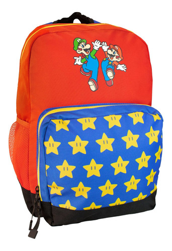 Bros Niños Mochila Rojo