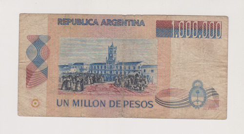 Billete Argentina 1.000.000$ Bottero 2514 Año 1982 Bueno (Usado)