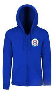 Hoodie Con Cierre Sudadera + Gorra Cruz Azul Moda