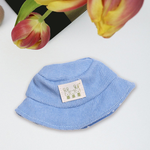 Sombrero De Muñeco De Peluche Para Muñeca De 15cm, Azul