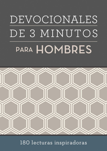 Libro: Devocionales De 3 Minutos Para Hombres: 180 Lecturas 