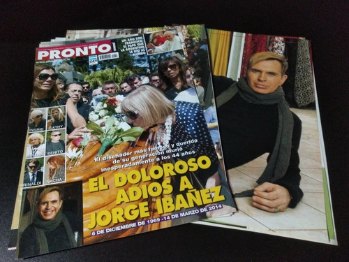 Jorge Ibañez * Tapa Y Nota Revista Pronto 920 * 2014