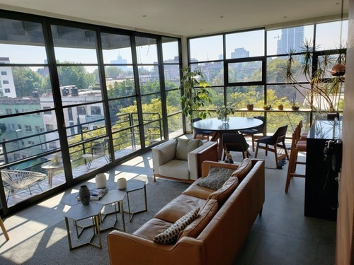 En Venta Lujoso Departamento Penthouse En Colonia Condesa