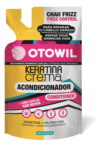 Doypack Acondicionador Keratina Otowil X250g