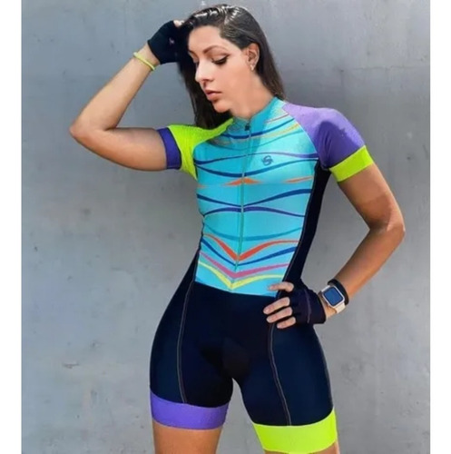 Uniforme Ciclismo Dama Completo Nuevo