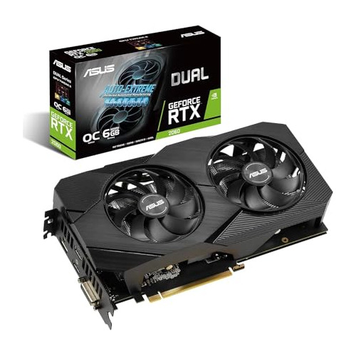 Asus Geforce Rtx 2060 Overclocked 6g Gddr6 Dual-fan Evo Edit