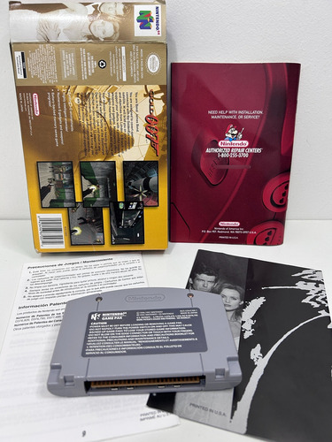007 Golden Eye N64 Nintendo 64 Jogo 100% Original Completo (Usado)