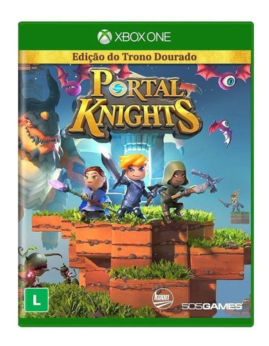 Portal Knights Edição Trono Dourado Xbox One Novo Lacrado
