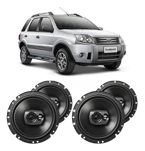 Auto Falante Ford Ecosport 2008 A 2010 Pioneer 200w Rms