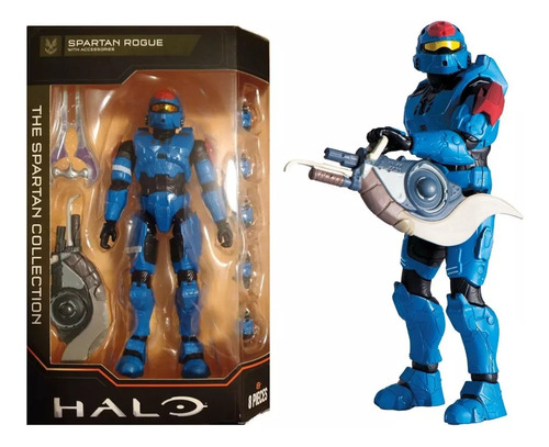 Figura Spartan Rogue Halo The Spartan Collection