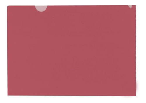 Pasta L Ofício Acp Vermelho 23x33cm 10u Kit 3 Vermelha