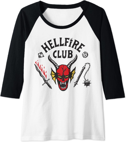 Playeras Hell Fire Club De Stranger Things
