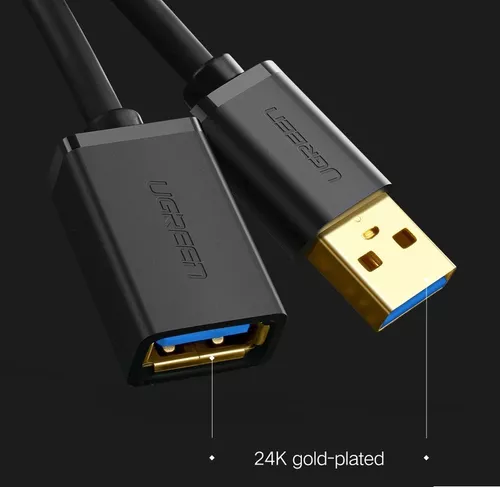 UGREEN Cable Alargador USB 3.0 Extension Macho a Hembra para Ordenador