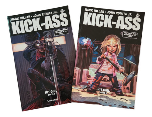 Comic Kick-ass Hit-girl Parte 1 Y 2 - Millarword Unlimited