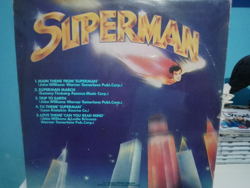 Lp Superman ( Trilha Sonora Do Filme) (Usado)