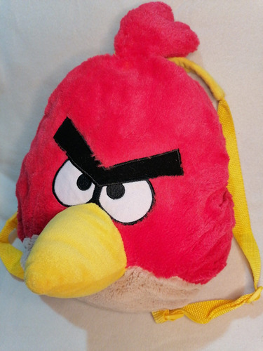 Peluche Mochila Original Angry Birds Red  Rovio 35cm 