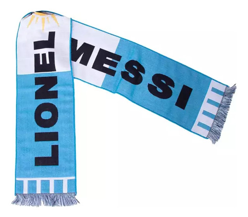 Bufanda De Argentina Modelo Leo Messi Unico Unico