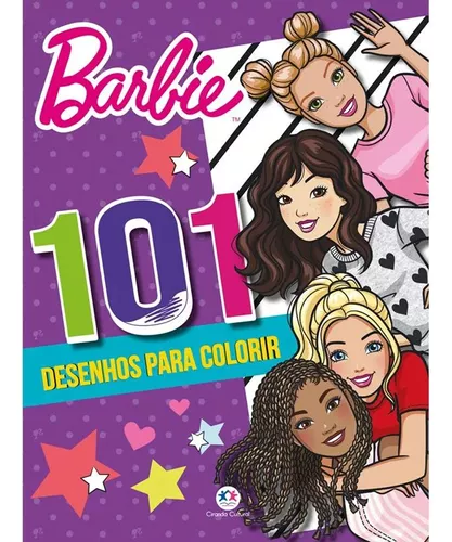 Livro 365 Atividades e Desenhos Para Colorir Barbie - Magic Grupo