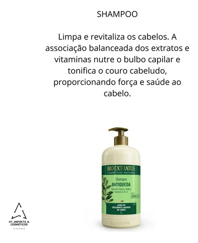 Kit Completão 5 Produtos Jaborandi Antiqueda Bio Extratus