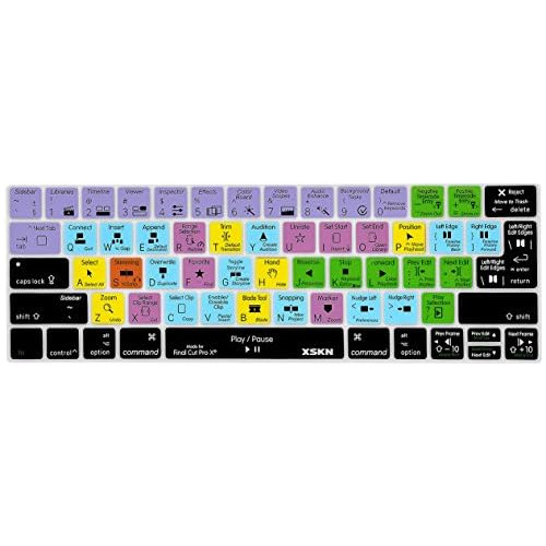 Cubierta De Teclado De   Inglés Atajos De Final Cut Pr...