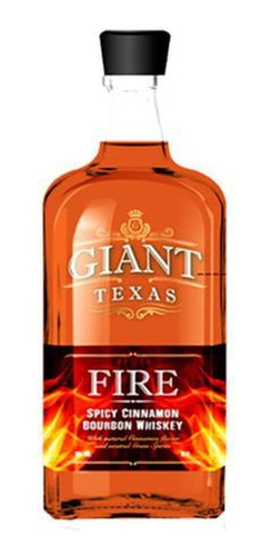 Whisky Giant Texas Bourbon Fire 750 Ml