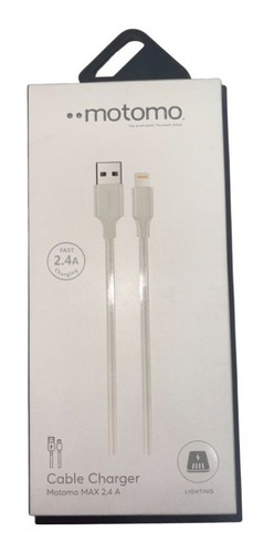 Cable Para iPhone Lightning 2.4mah 1m Motomo