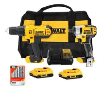 Comprar Taladro Perc 1\u002F2  + Ator De Impacto 1\u002F4  20v + Set De Brocas