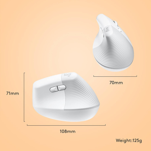 Mouse Logitech Lift Raton Bluetooth Mac iPad