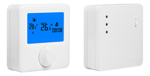 Termostato De Calefacción Inalámbrico Lcd Digital Rf Tempera