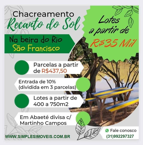 Imagem 27 de 30 de Chácara Em Centro, Martinho Campos/mg De 750m² 1 Quartos À Venda Por R$ 60.000,00 - Ch2330369-s