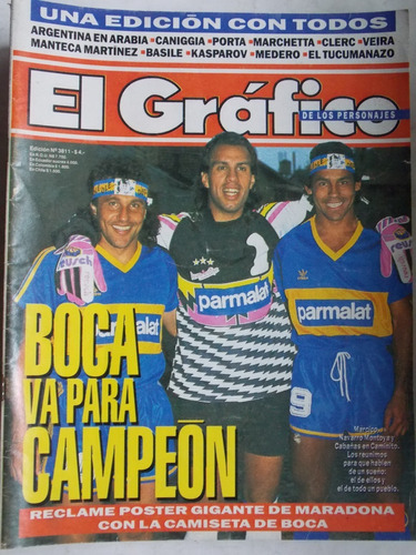 El Gráfico, N° 3811  Revista Fútbol Argentino, Cb