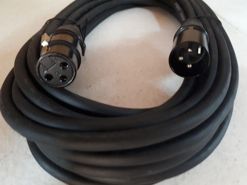 Imagen 3 de 6 de Paquete Con 5 Cable Xlr Para Microfono/dmx 5 Mtrs Balanceado