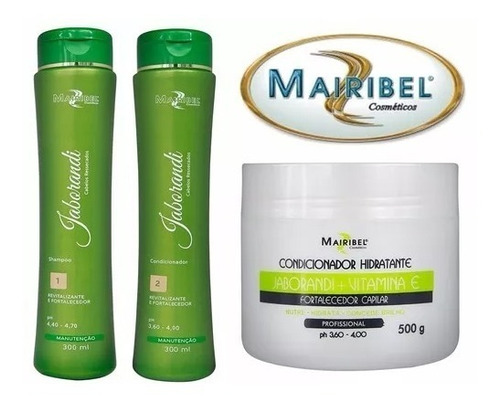 Kit Anti Queda Jaborandi  Mairibel Cosméticos