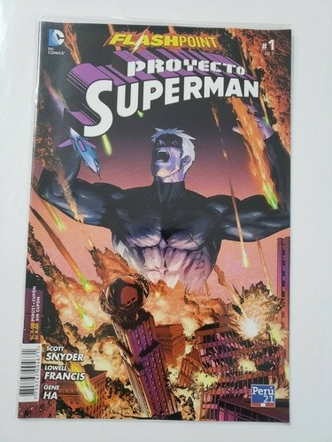 Comic Flash Point Proyecto Superman Dc Peru21