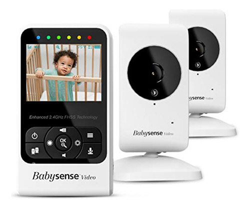 Nuevo Vigilabebés Con Vídeo Babysense Con Cámara Y Audio, Su