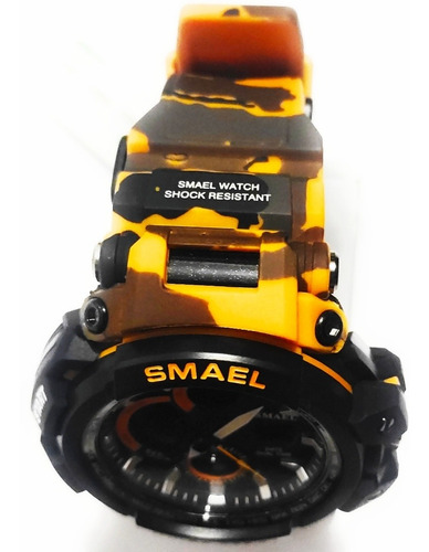 Relógio Masculino Smael 1708 Camuflado Esportivo Original