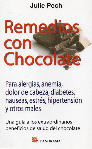 Remedios Con Chocolate - Para Alergias, Anemia, Dolor De.- 